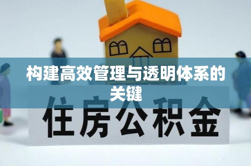 施甸构建高效管理与透明体系的关键