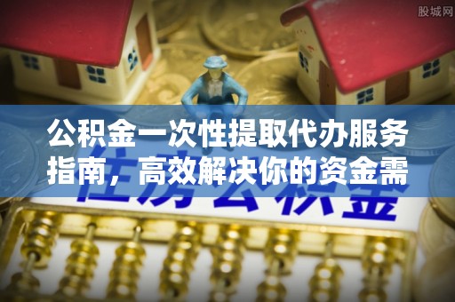 仁化公积金一次性提取代办服务指南，高效解决你的资金需求