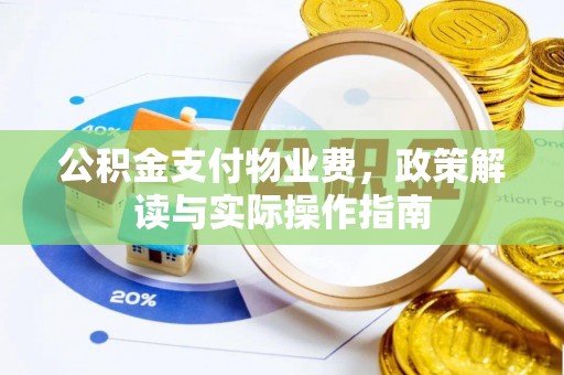 埔里公积金支付物业费，政策解读与实际操作指南