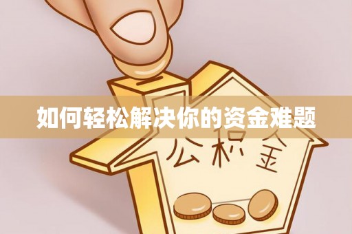 安定如何轻松解决你的资金难题