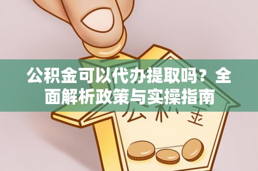 安定公积金可以代办提取吗？全面解析政策与实操指南