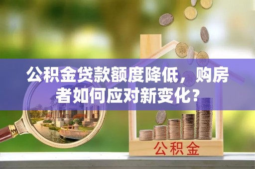 北戴河公积金贷款额度降低，购房者如何应对新变化？