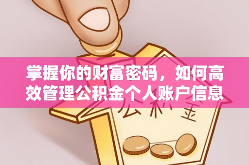 浦东掌握你的财富密码，如何高效管理公积金个人账户信息