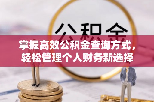 威远掌握高效公积金查询方式，轻松管理个人财务新选择