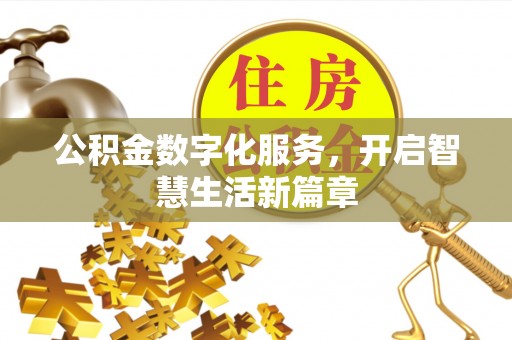 金华公积金数字化服务，开启智慧生活新篇章