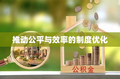 风顺堂区推动公平与效率的制度优化