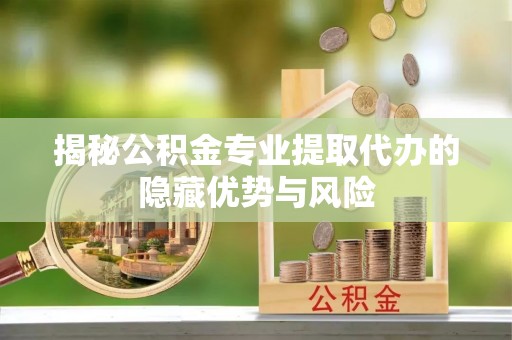 黔东南揭秘公积金专业提取代办的隐藏优势与风险