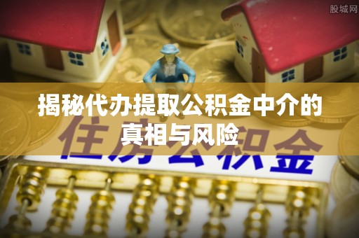 什邡揭秘代办提取公积金中介的真相与风险