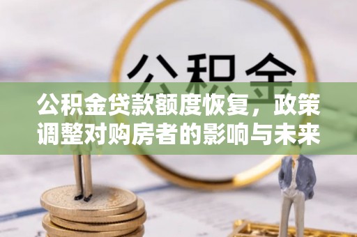 中国台湾公积金贷款额度恢复，政策调整对购房者的影响与未来展望