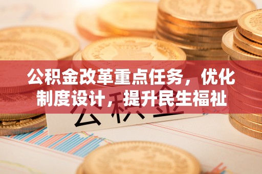 延川公积金改革重点任务，优化制度设计，提升民生福祉