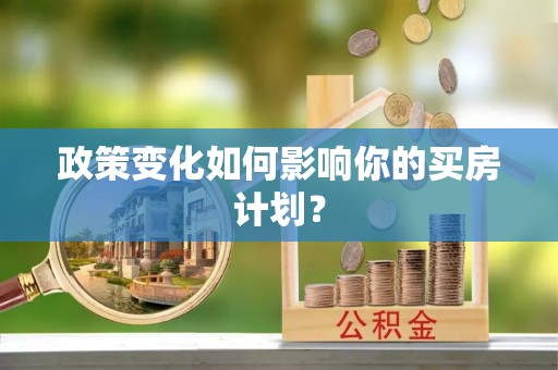 绥中政策变化如何影响你的买房计划？