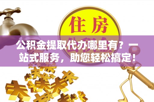 洛南公积金提取代办哪里有？一站式服务，助您轻松搞定！