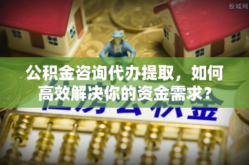 孟连公积金咨询代办提取，如何高效解决你的资金需求？