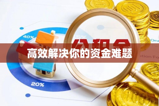 安居高效解决你的资金难题