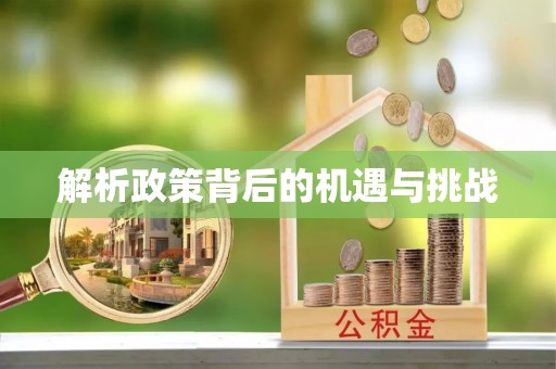 墨江解析政策背后的机遇与挑战