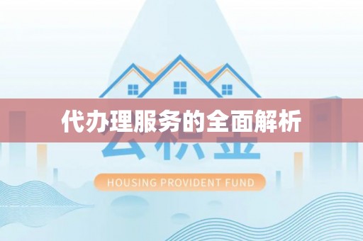 绥中代办理服务的全面解析