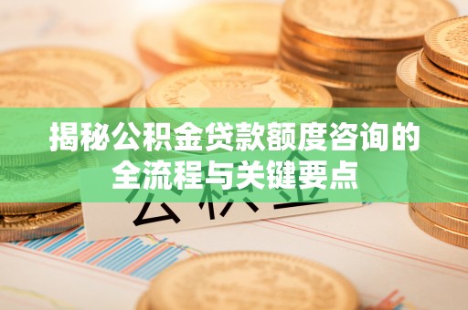 黄州揭秘公积金贷款额度咨询的全流程与关键要点