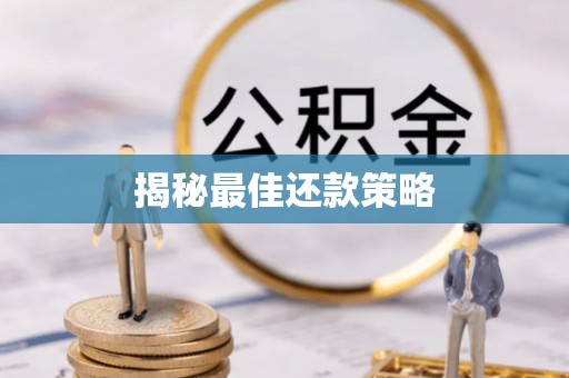 双城揭秘最佳还款策略