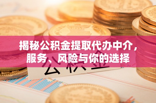 芦竹揭秘公积金提取代办中介，服务、风险与你的选择